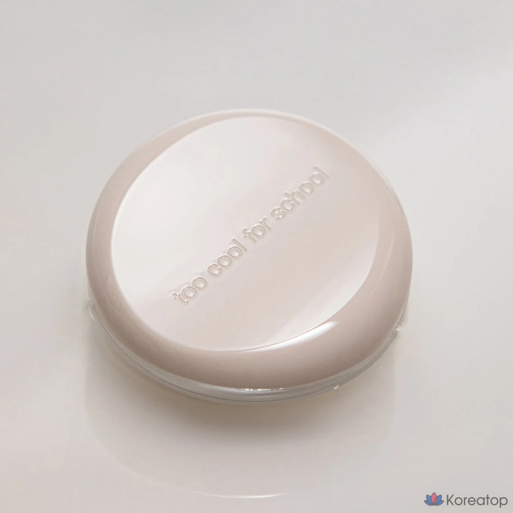Тональный крем Too cool for school Fixing Dew Cushion (основной продукт + сменный блок) + мини-крем Tone Up Mini Sun Cushion, оттенок № 3 бежевый, 1 шт.