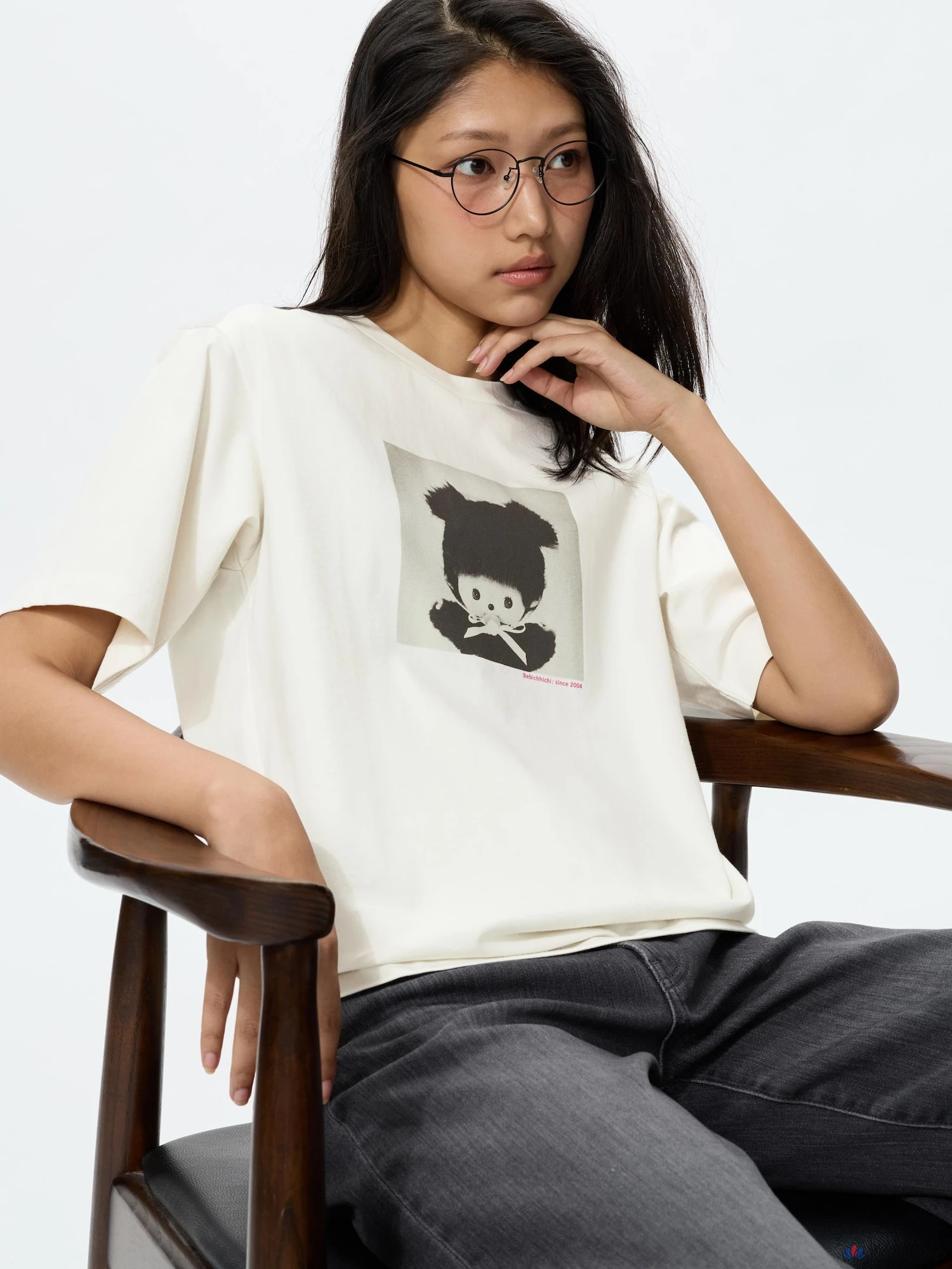 Футболка Uniqlo Monchhichi UT Graphic T C