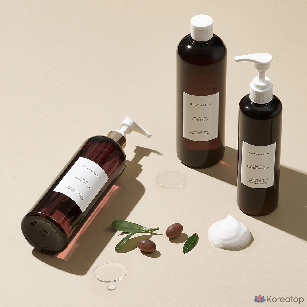 Очищающее масло с аргановым маслом Graymelin, 500 мл, 1 шт.