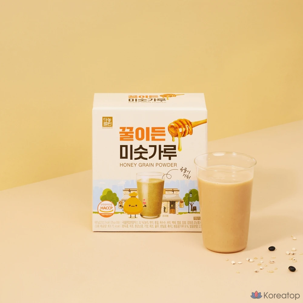 Порошковый напиток Danongwon Honey Misutgaru, 600 г, 30 шт.