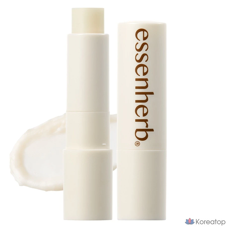 Бальзам для губ EssenHerb Jojoba Essential Lip Balm Soft Plain, 4 г, 1 шт., бесцветный