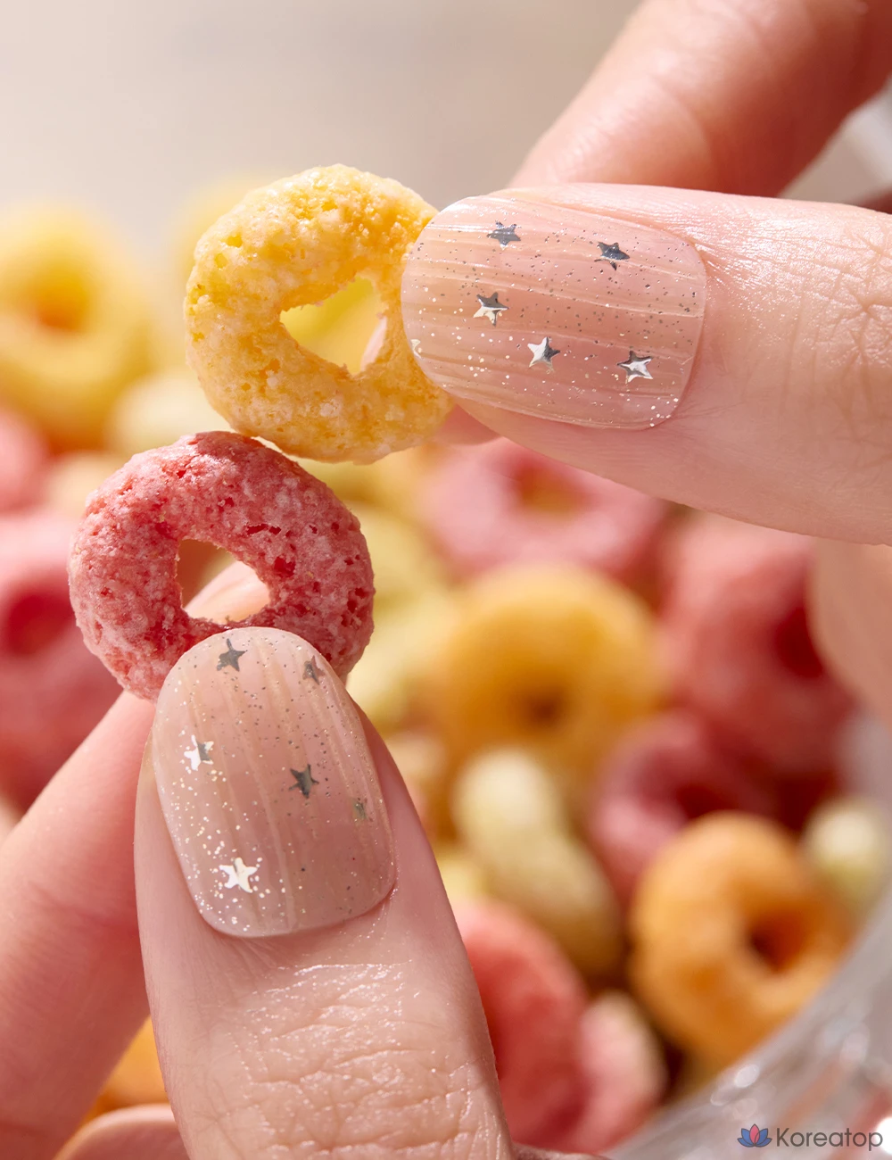 Гель-лак для ногтей Ohora Gel Strip Nail, оттенок N Milky Star, 1 шт., фото 4
