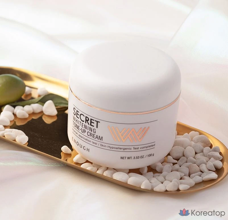 Осветляющий выравнивающий тон кожи крем Enough Secret, 100 г, 1 шт.