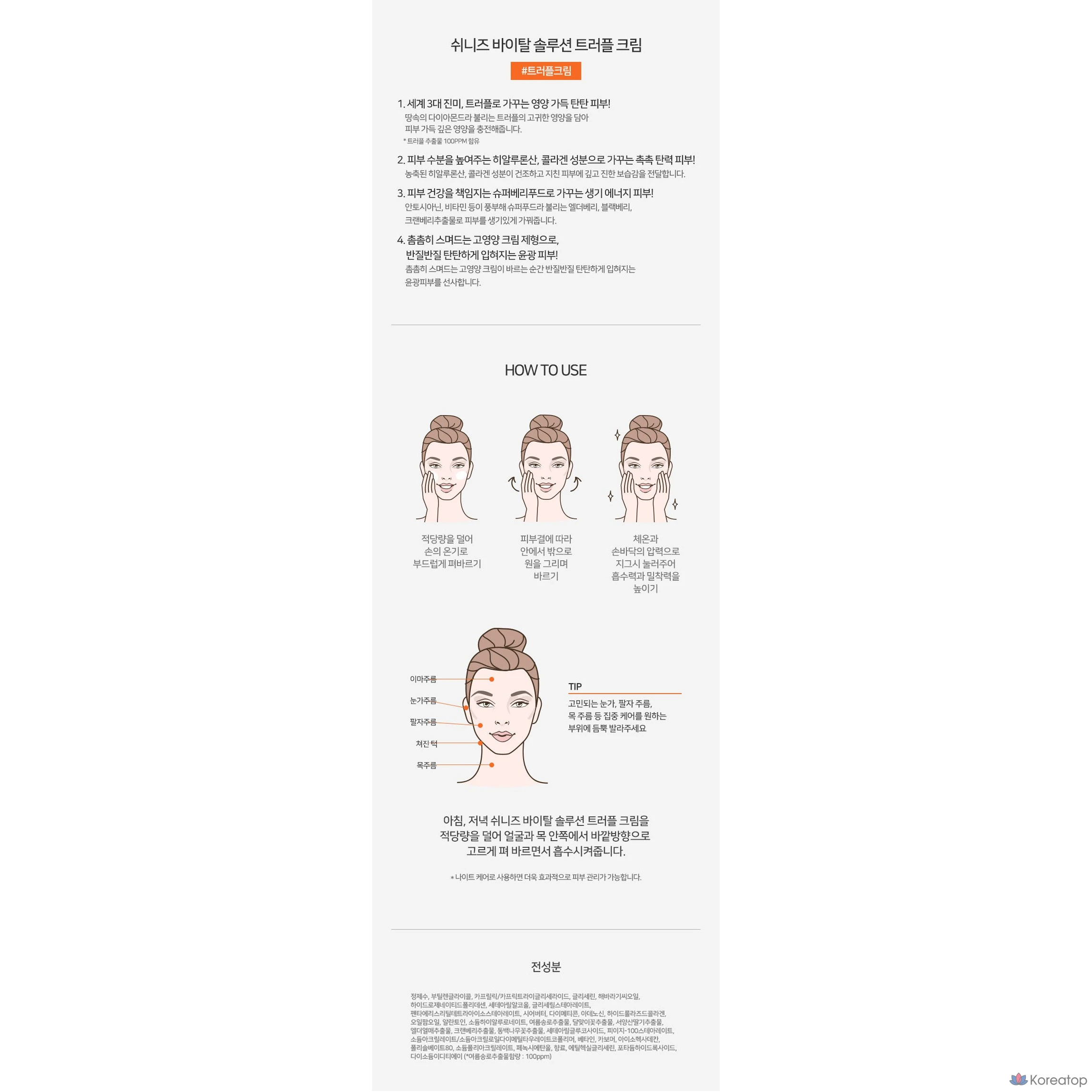 Coreana Shine Медовый коллагеновый увлажняющий крем для повышения эластичности 100 мл + Питательный крем Fresh, Moisture Truffle 100 мл