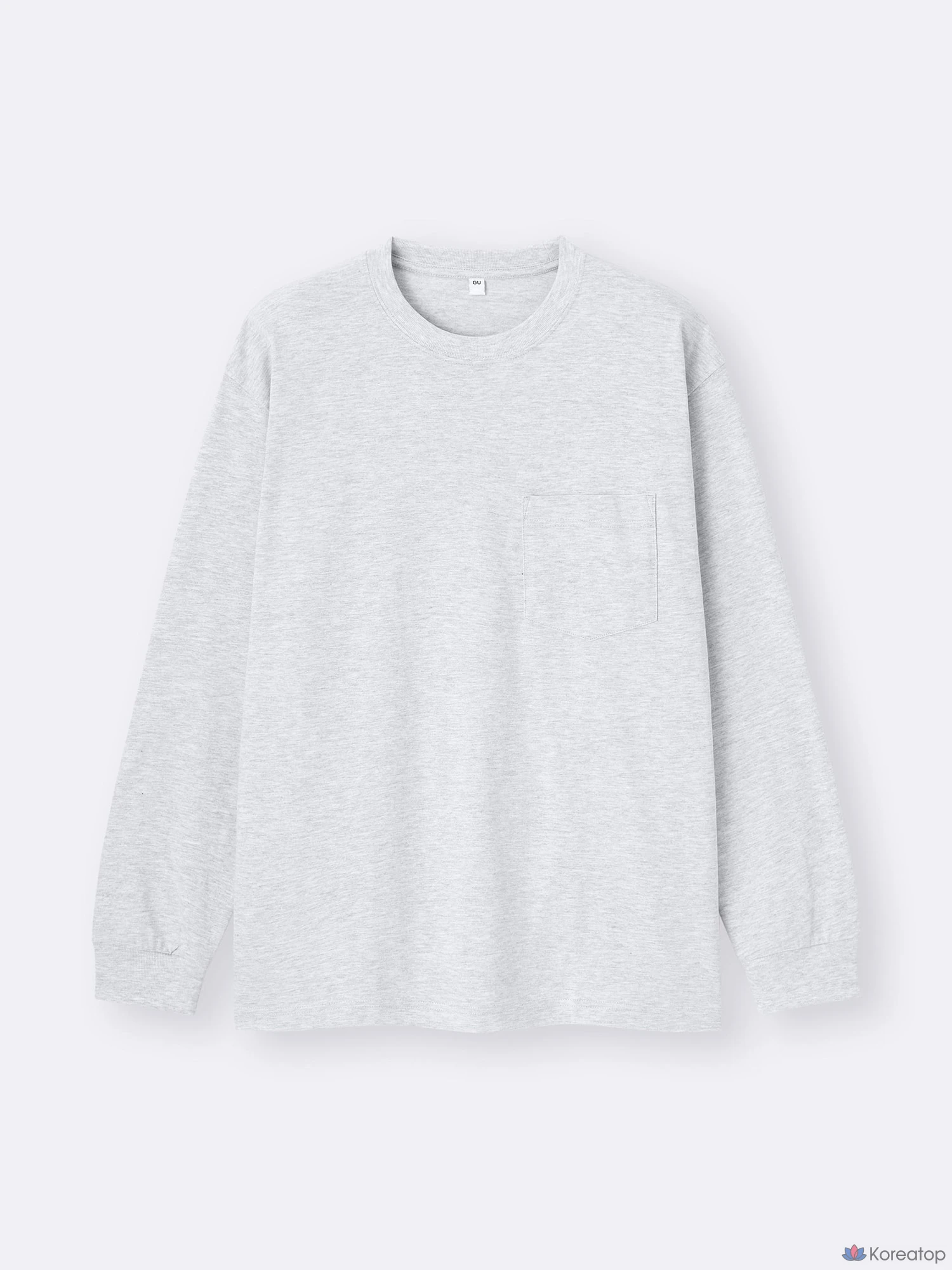 Футболка Uniqlo Heavyweight Crew Neck T-Shirt Long Sleeve