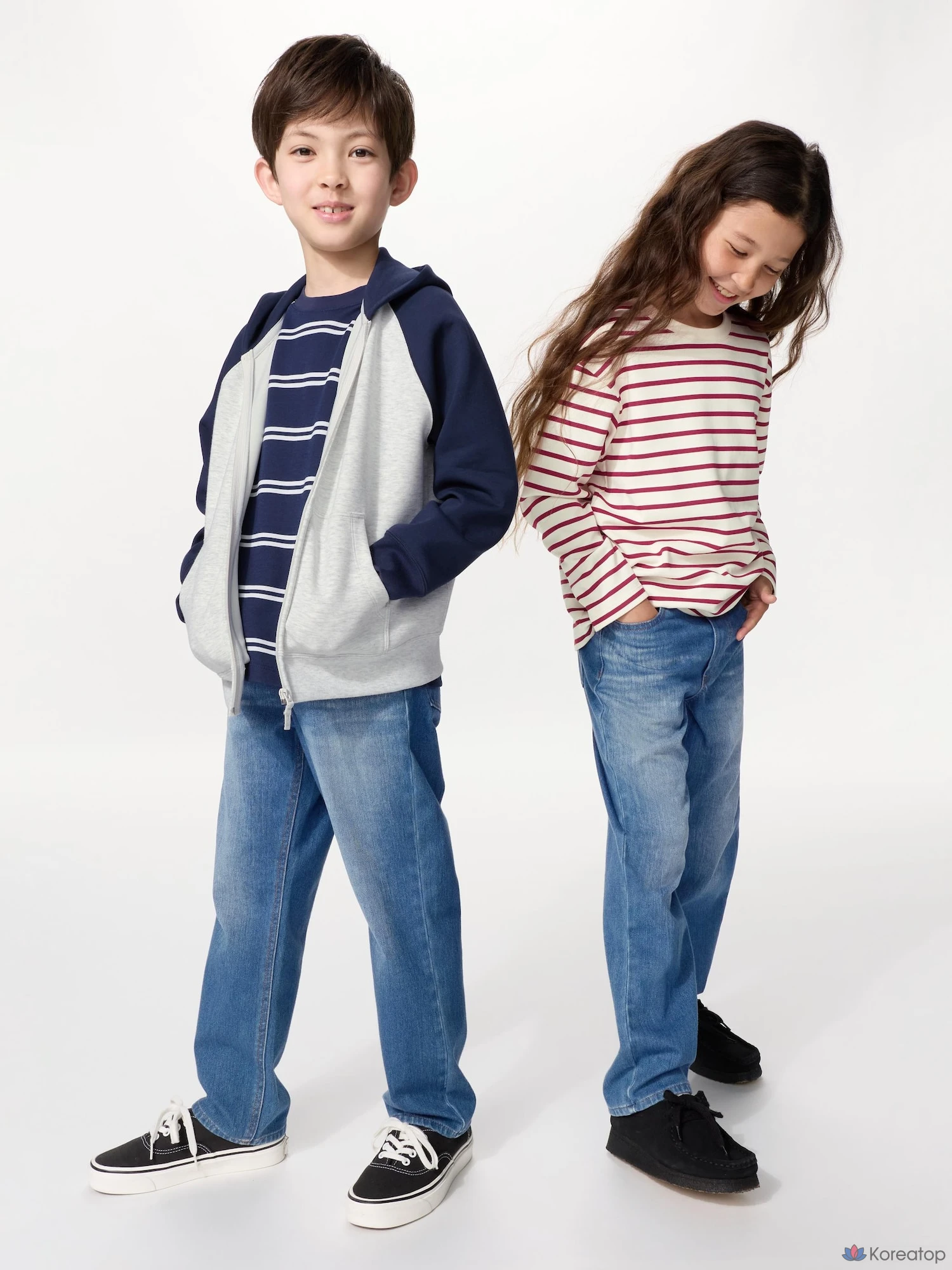 Джинсы детские Uniqlo Jersey Regular Fit Jeans