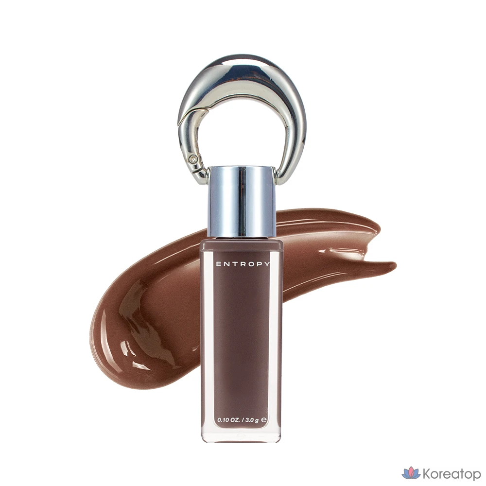 Глянцевый гель-лак Entropy Charm Tint (10 цветов), подвеска C8 Smoky Quartz, 1 шт.