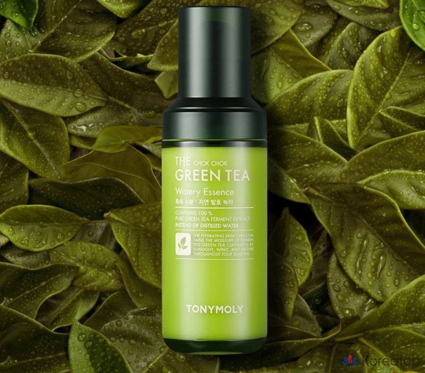 Увлажняющая эссенция с зеленым чаем Tony Moly The Chok Chok, 55 мл, 1 шт.