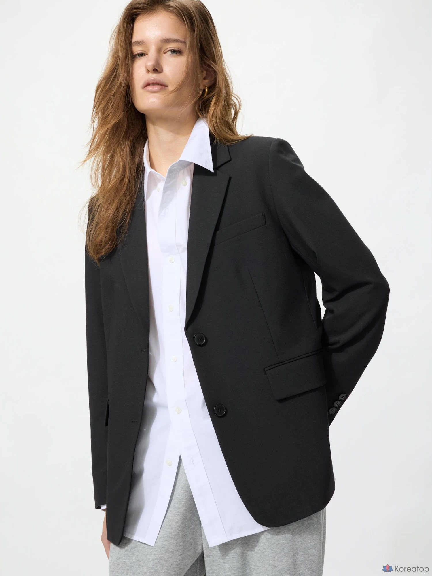 Пиджак Uniqlo Relaxed Fit