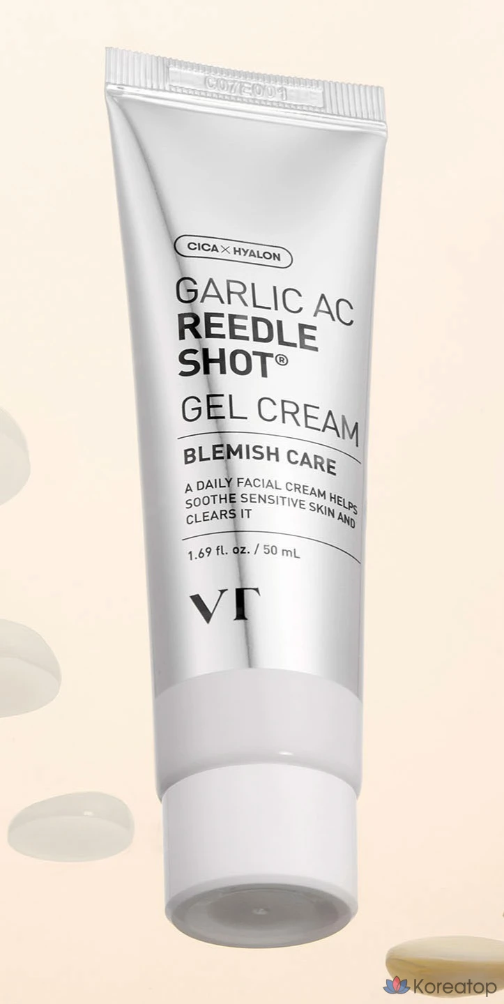 Гель-крем VT Cosmetics Garlic AC Riddle Shot, 50 мл, 1 шт.