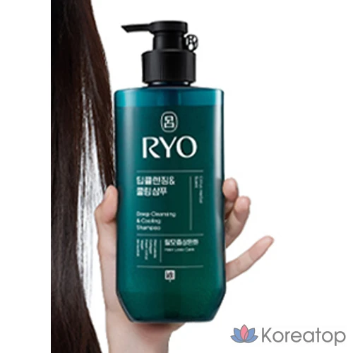 Шампунь Ryo Cheong-a для глубокого очищения и охлаждения волос, с цитрусовым ароматом, 480 мл, 1 шт.