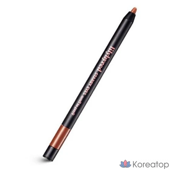 Подводка для глаз Lilybyred Stari Eyes 9 to 9 Gel Eyeliner, оттенок 02 GLAM MOCHA, 0.5 г, 1 шт.