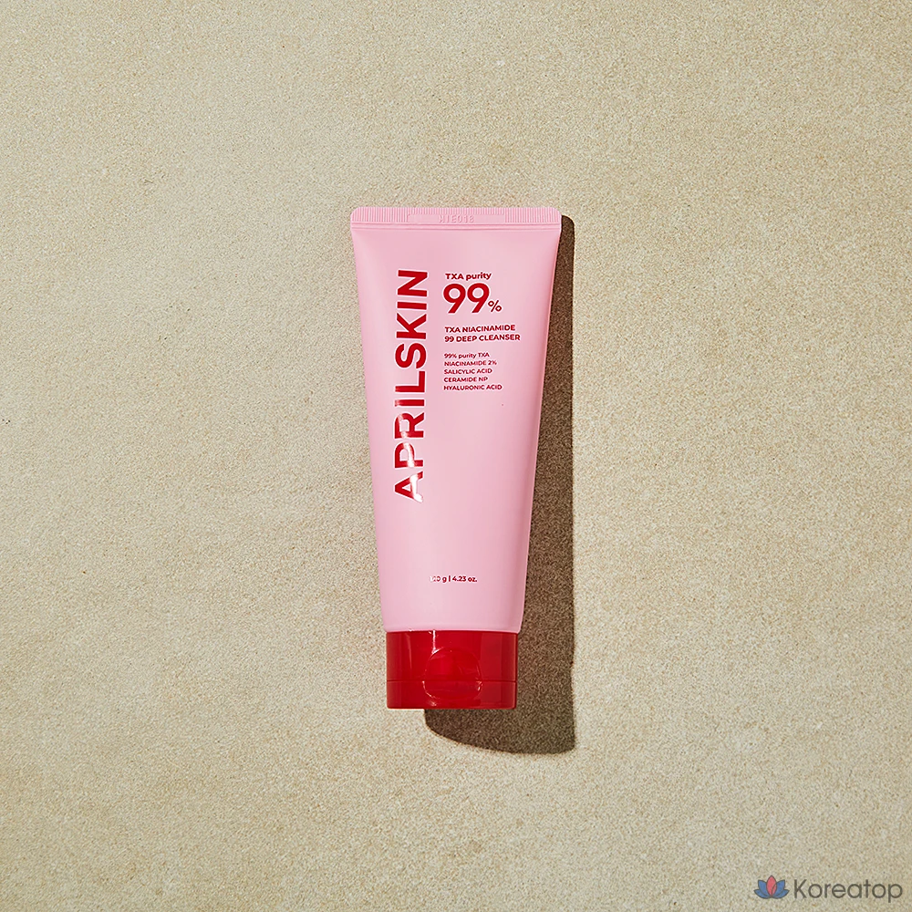 April Skin TXA Niacinamide Toning Shot 99 Deep Cleanser, 1 шт., 120 г