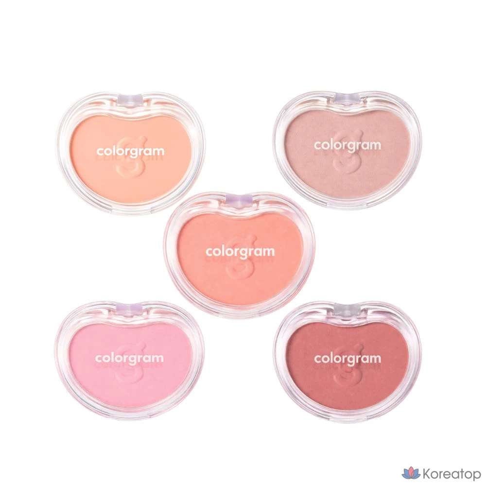 Румяна для щек Colorgram Tintory Cheek Makeup Blusher, оттенок Apricot, 4.3 г, 1 шт.