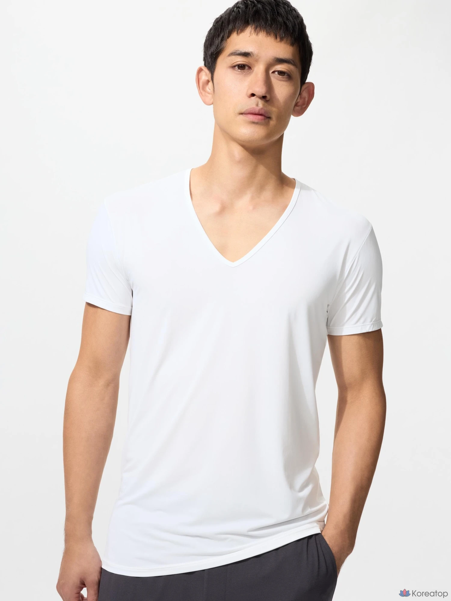 Футболка Uniqlo AIRism V-Neck T