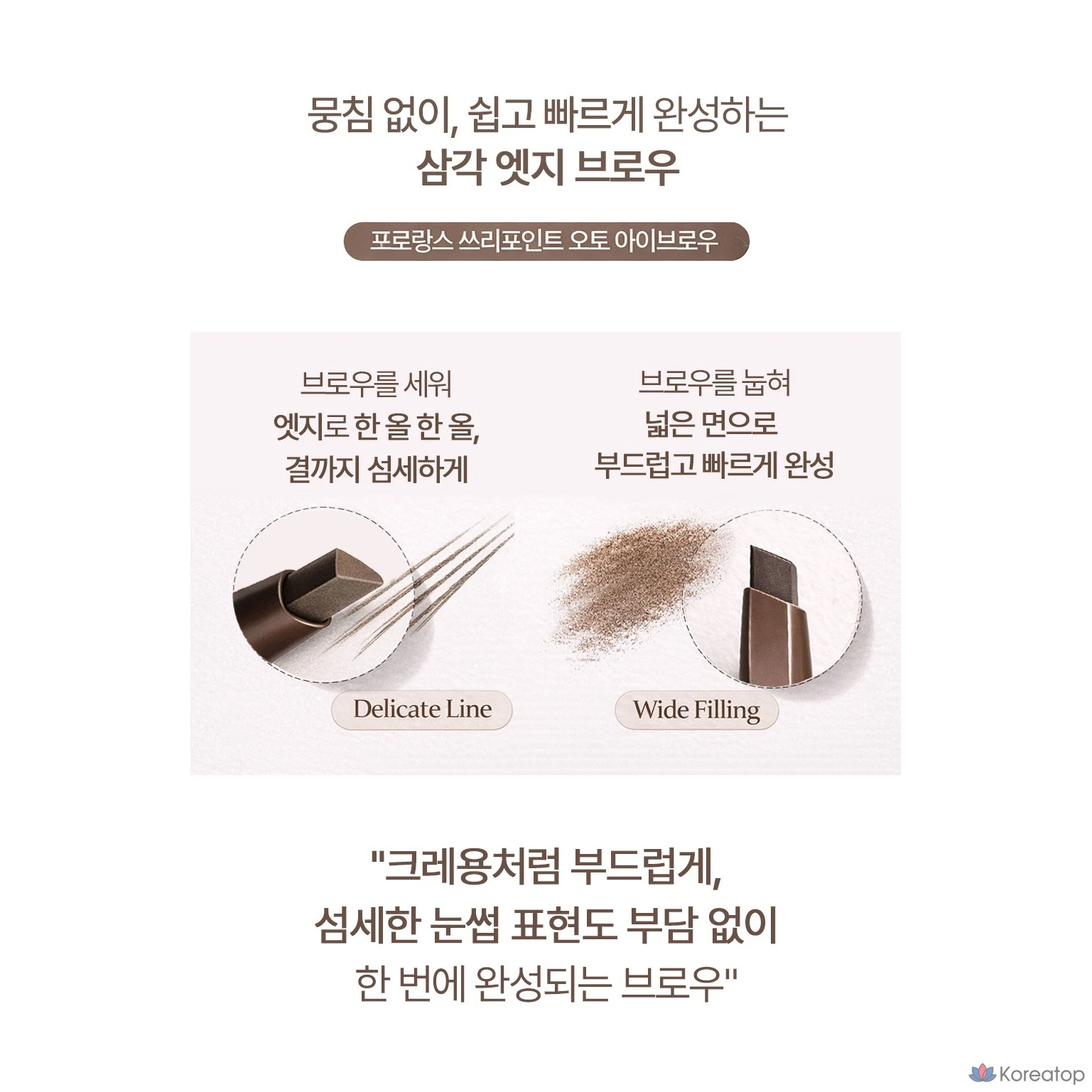 Карандаш для бровей Prorance 3 Point Precision Auto Eyebrow Pencil, оттенок 81, 1 шт., фото 4