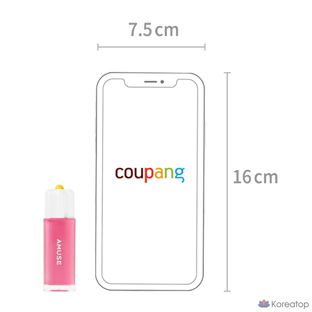 Тинт для губ AMUSE Dew Tint, оттенок 07 Rose Water, 1 шт., фото 7