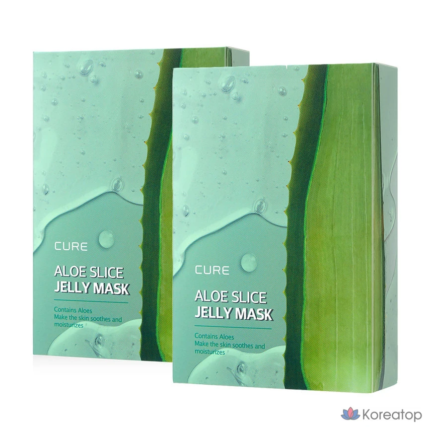 Маска-гель с алоэ вера от KIM JEONG MOON Aloe, 20 шт., 1 упаковка, 20 штук.