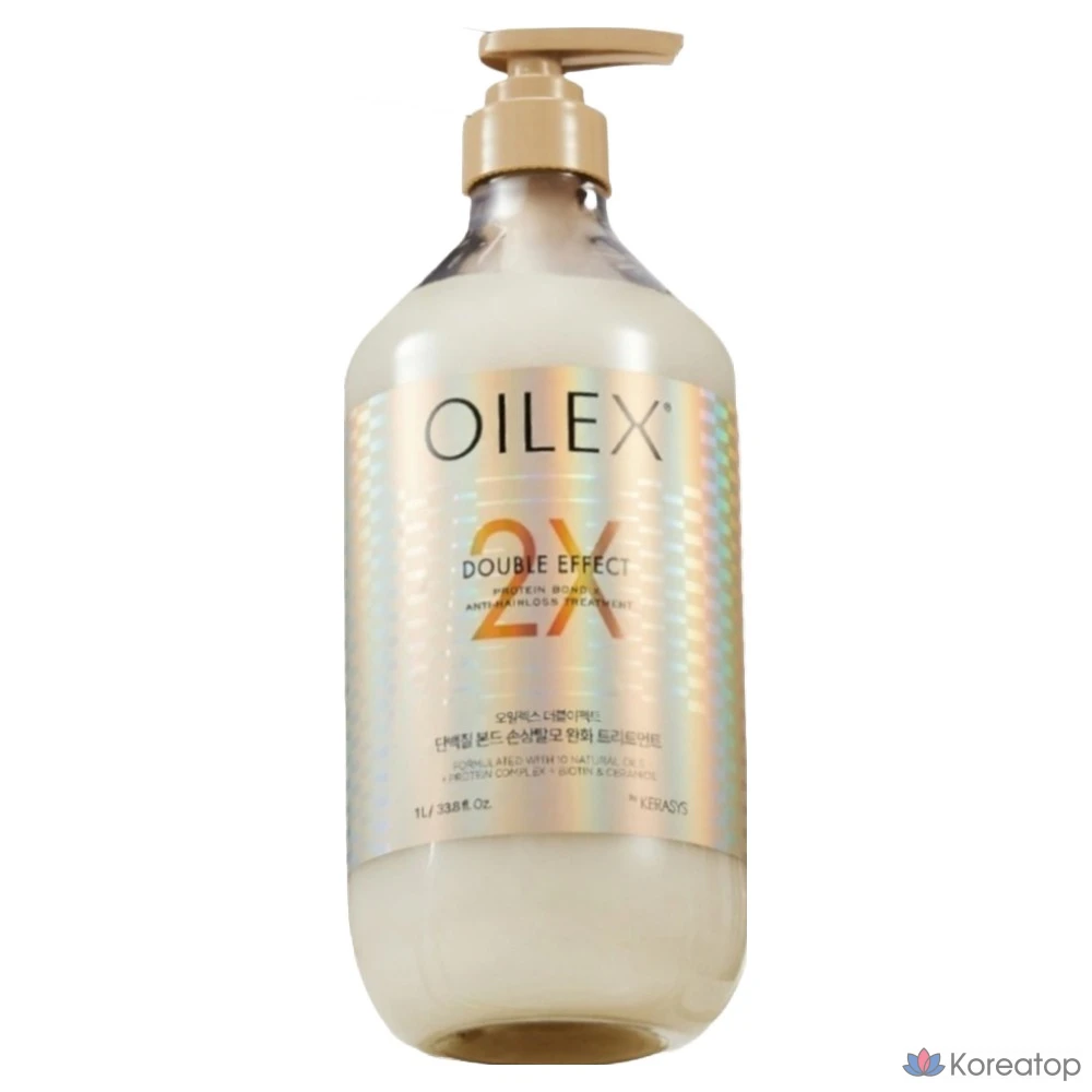 KeraSys Oilex Double Effect Damage Care Hair Loss Relief Protein Bond Treatment, 1 шт., 1 л