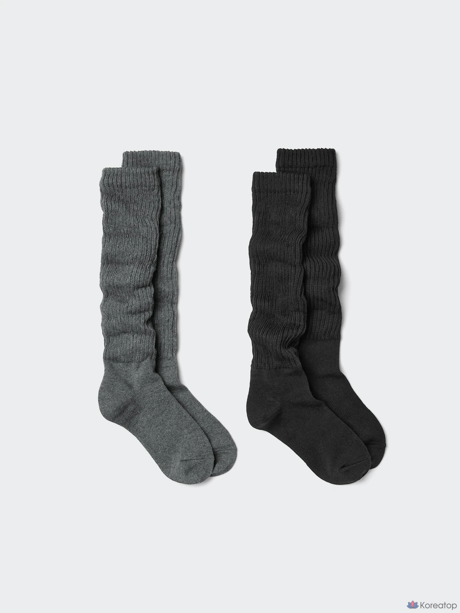 Носки Uniqlo Long Slouch Socks, 2 пары
