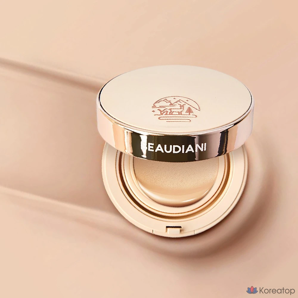 Кушон с сетчатой подушечкой Beaudiani Natural Daily, оттенок 1, 12 г, 2 шт., фото 10