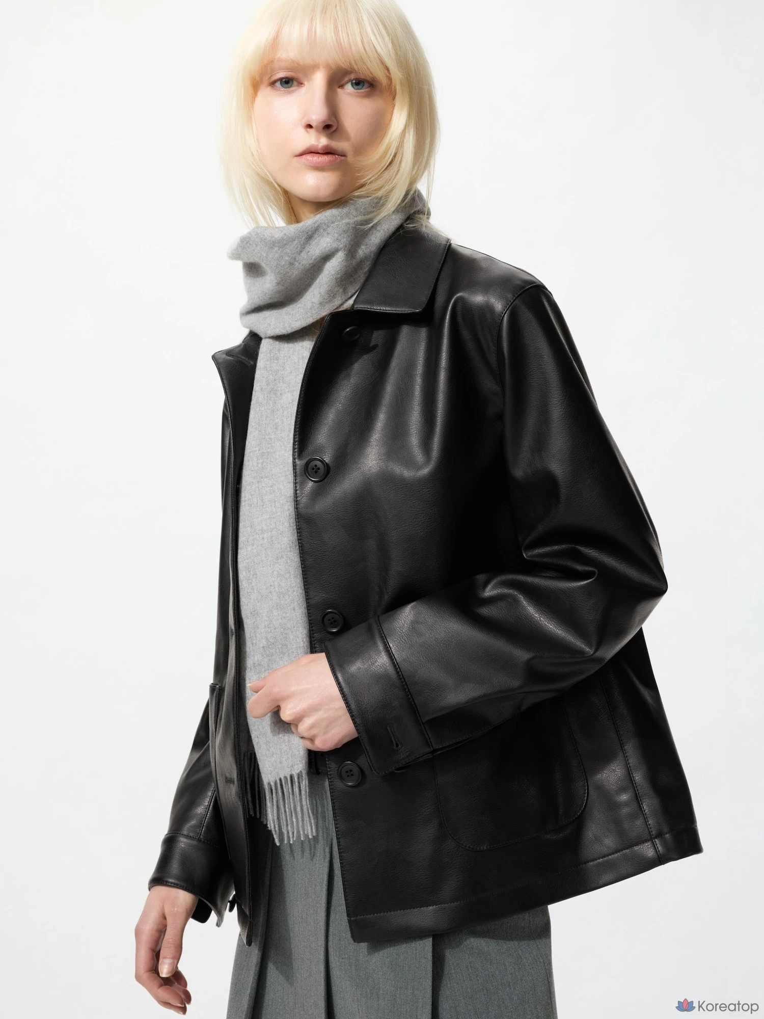 Куртка-рубашка Uniqlo Coating Relax Shirt Jacket