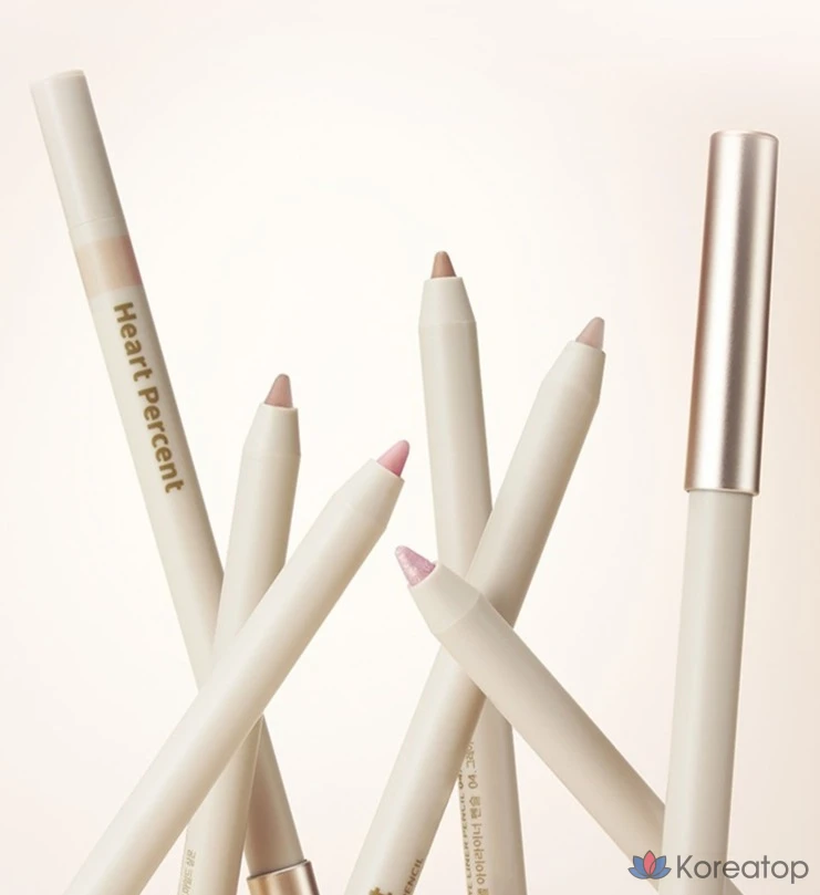 Гелевый карандаш для глаз Heart Percent Dot On Mood Gel Eyeliner Pencil, оттенок 18 Sparkle Cherry, 1 шт., фото 4