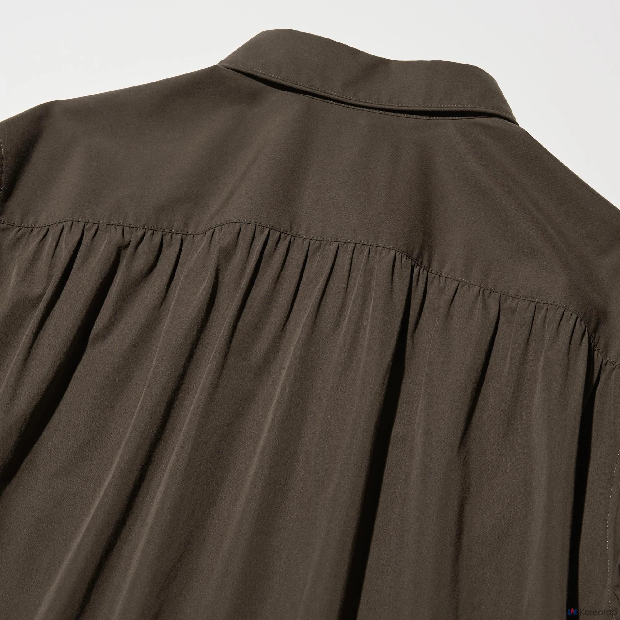 Рубашка Uniqlo Cotton Volume Sleeve Shirt