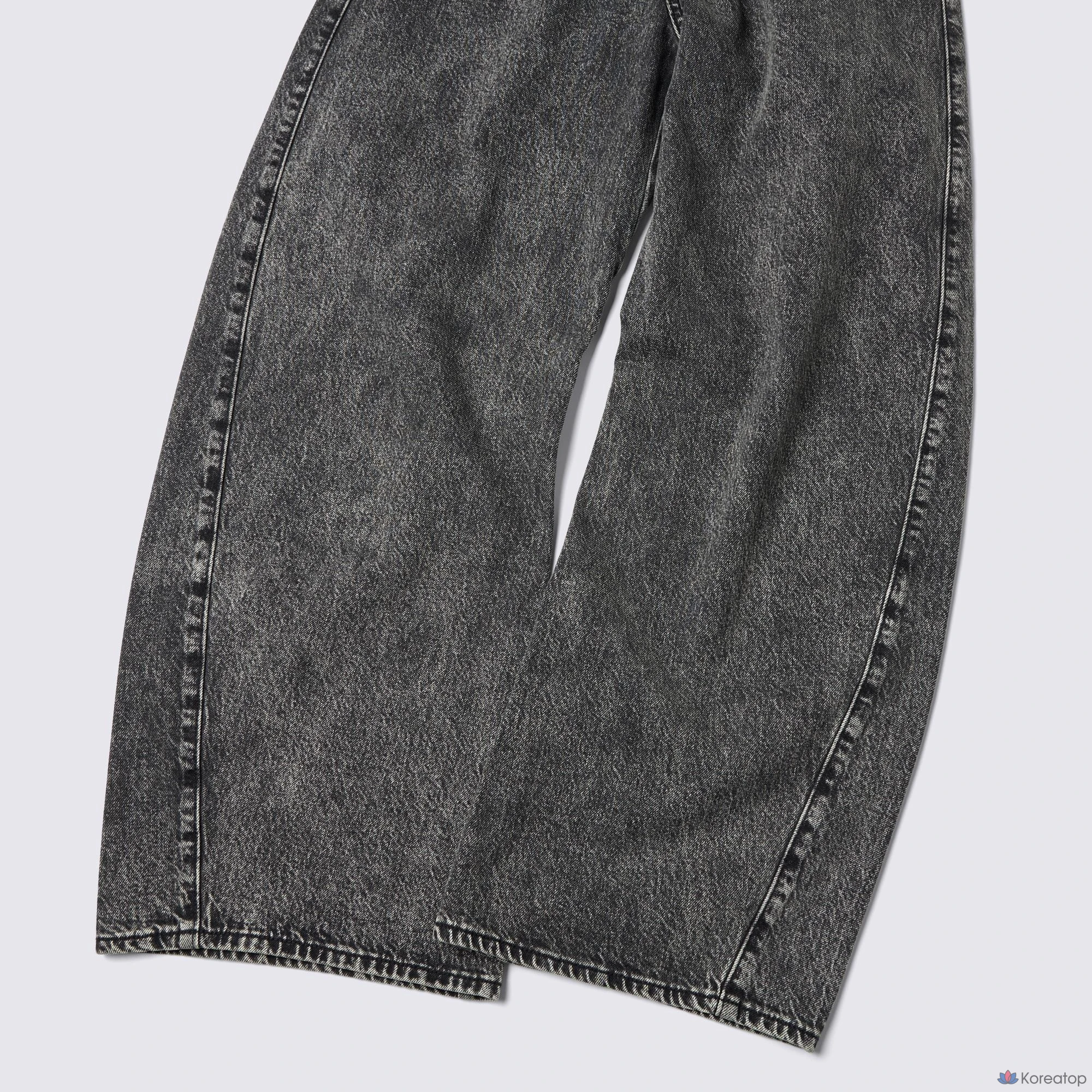 Джинсы Uniqlo 3D Barrel Jeans, длина 80.5 см