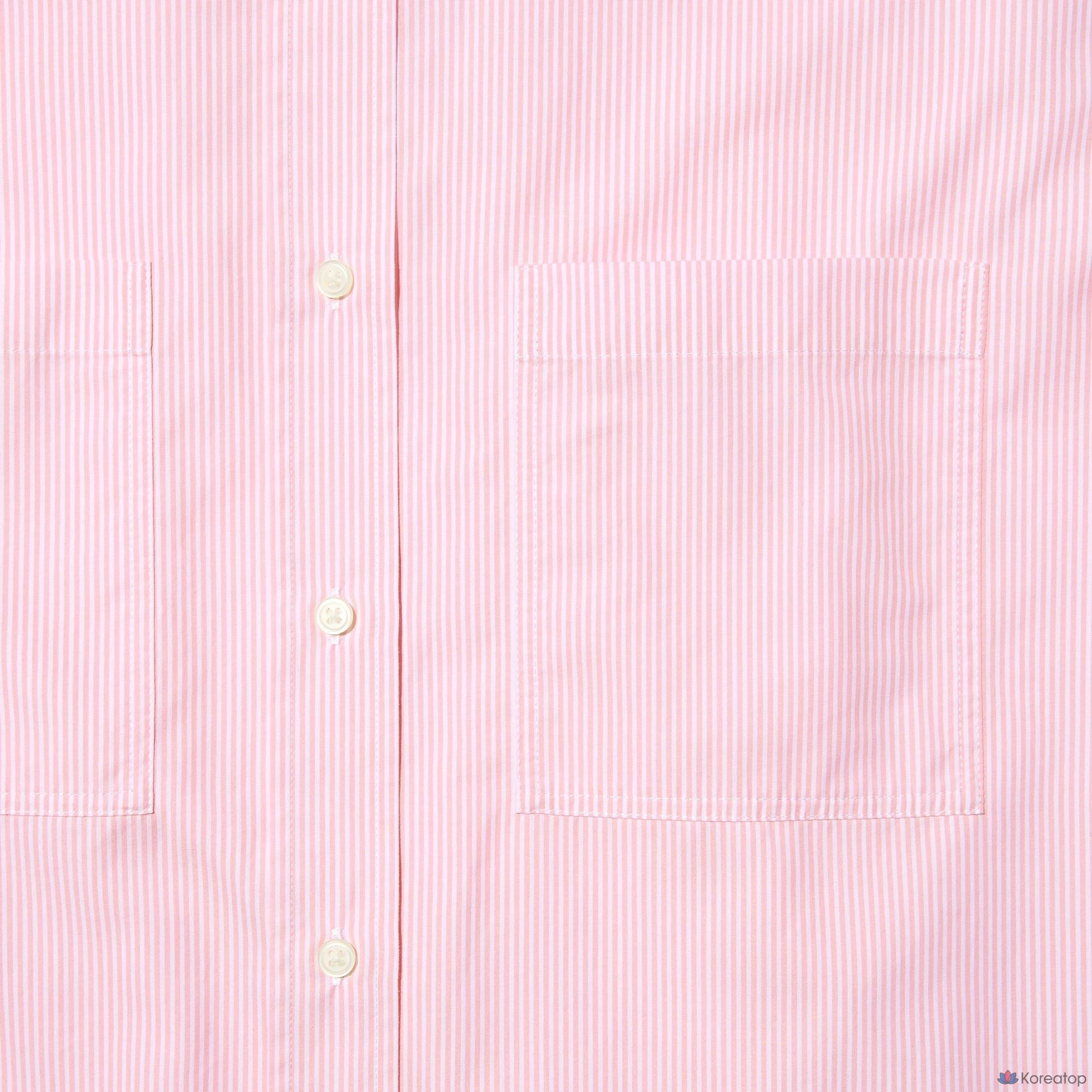 Рубашка Uniqlo Cotton Oversized Shirt (Stripe) B