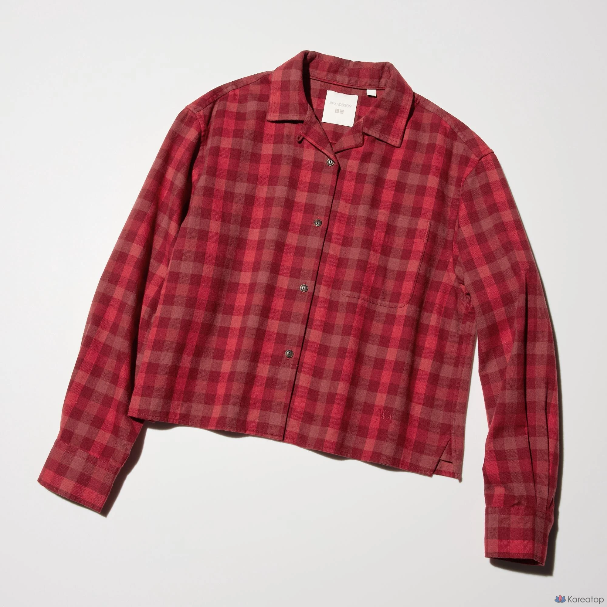 Рубашка Uniqlo Flannel Boxy Shirt (Check) C