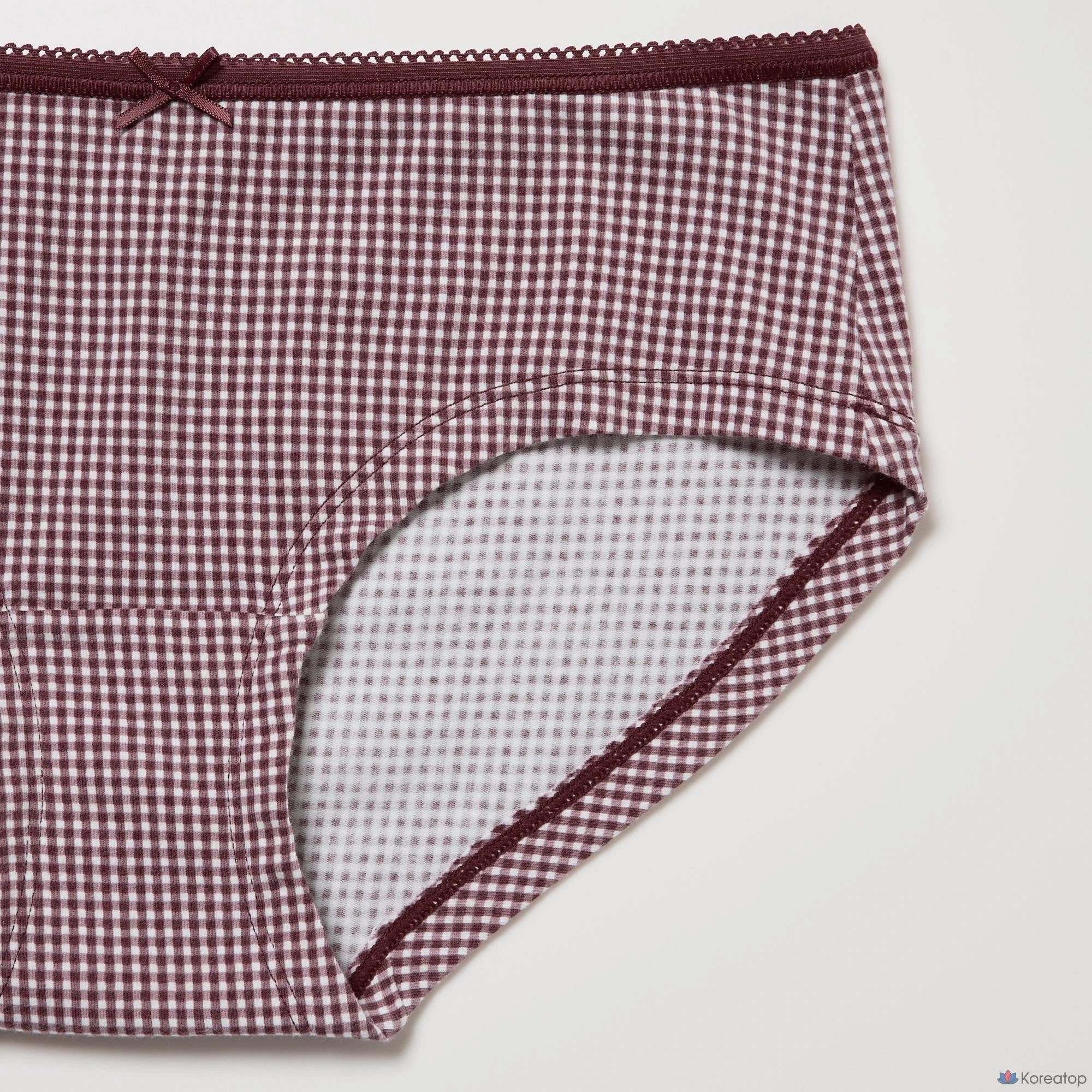 Шорты Uniqlo Cotton Jersey Shorts (Hip Hanger) в клетку