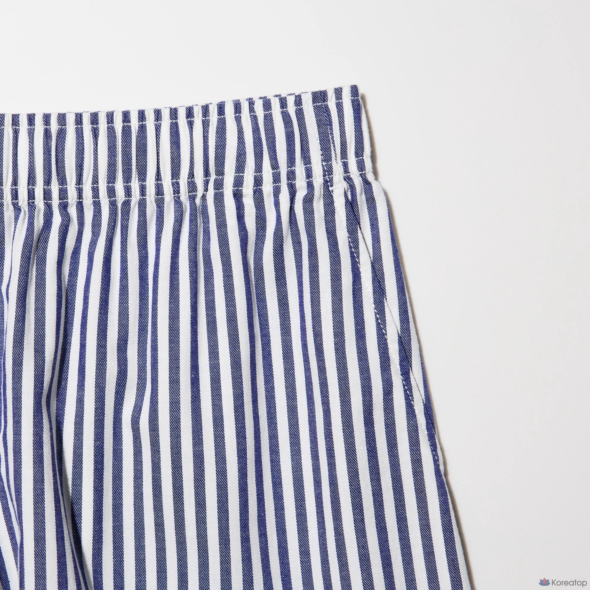 Шорты Uniqlo Cotton Easy Short Pants, в полоску