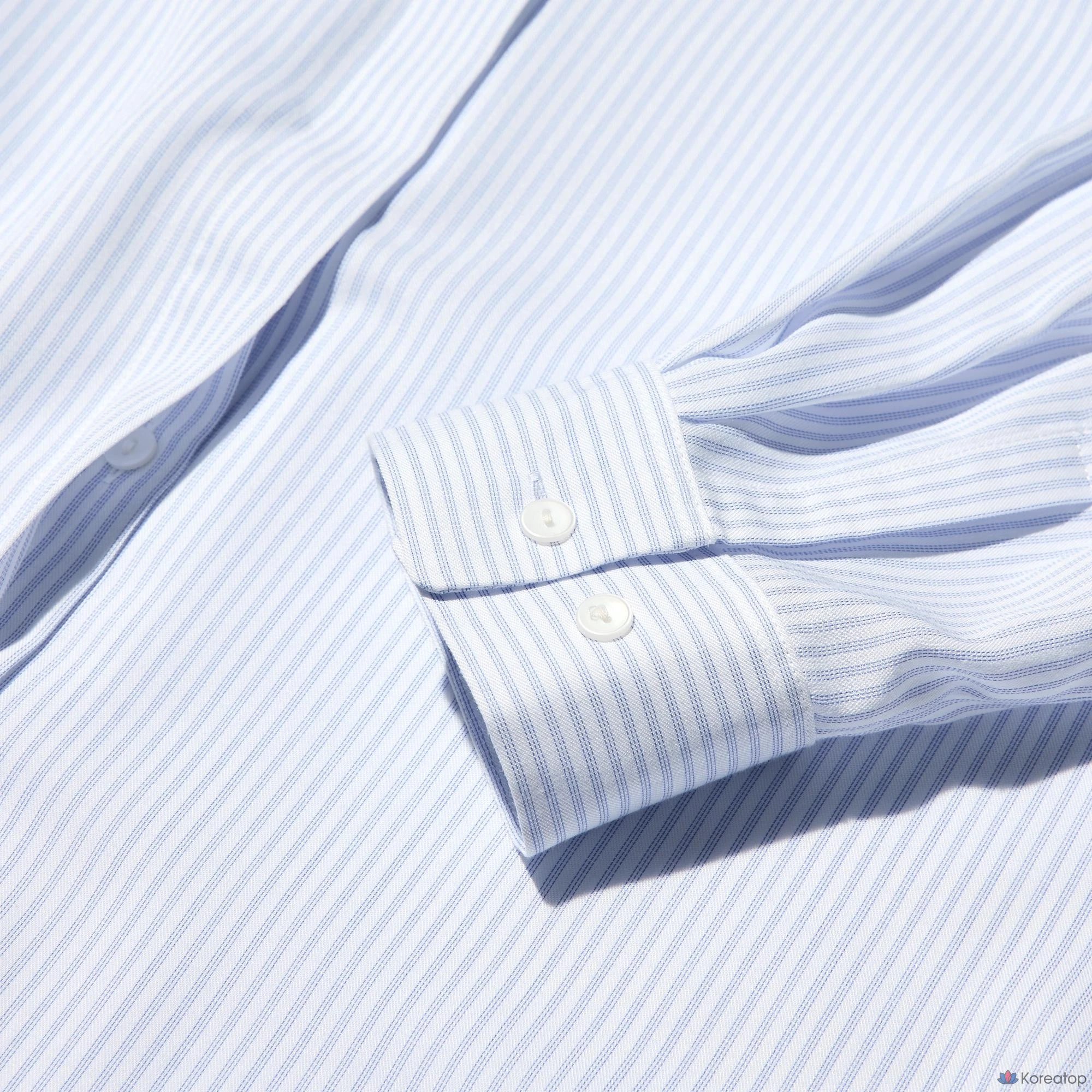 Блузка Uniqlo Rayon Blouse, в полоску