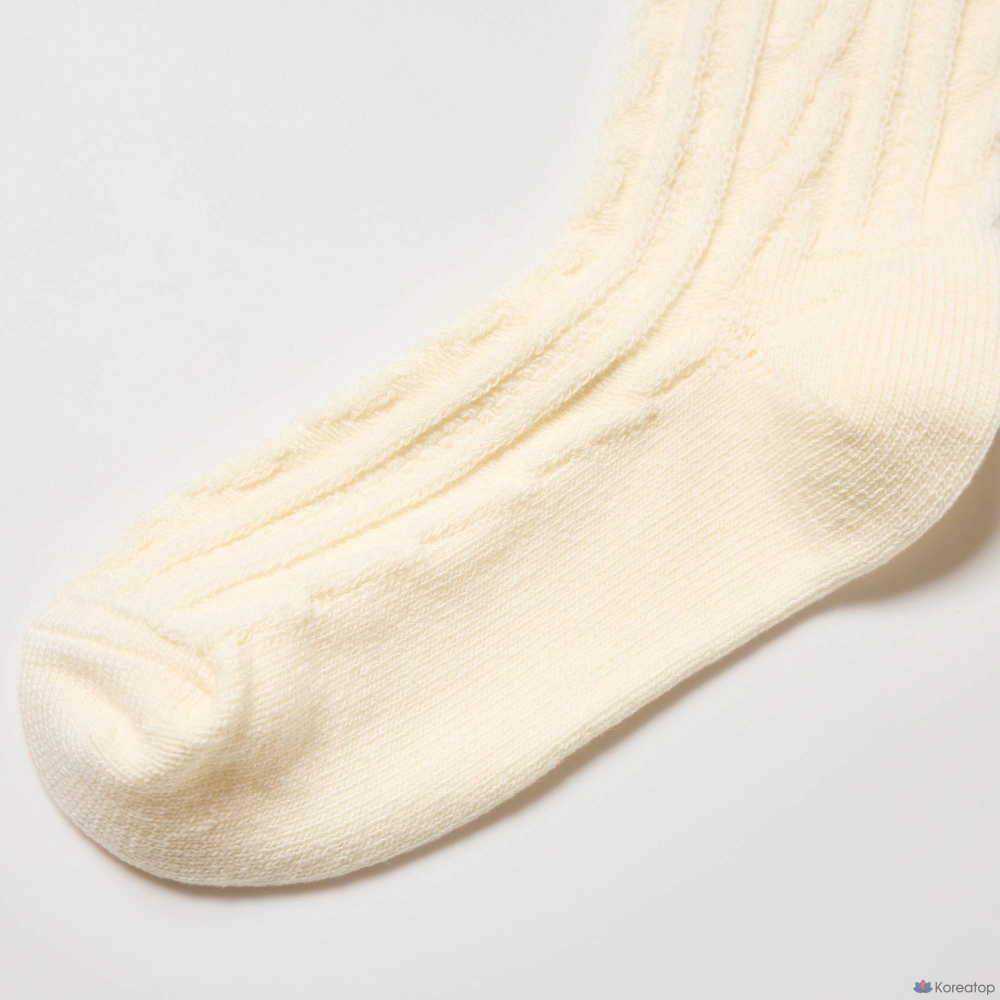 Носки детские Uniqlo Heattech Cable, 2 пары
