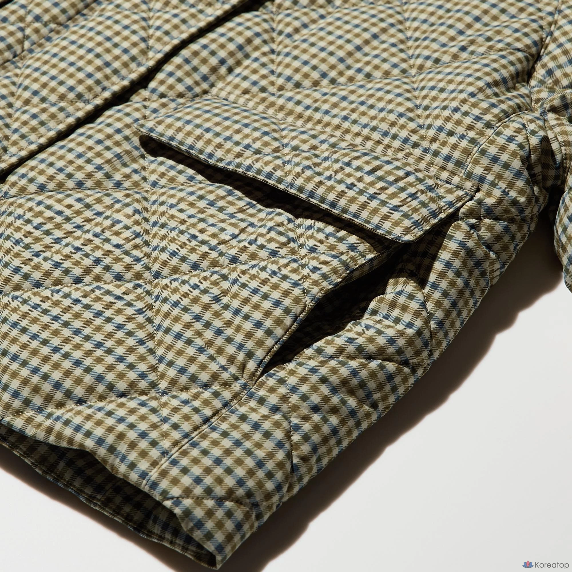 Куртка утепленная Uniqlo Padded Utility Short Jacket, принт