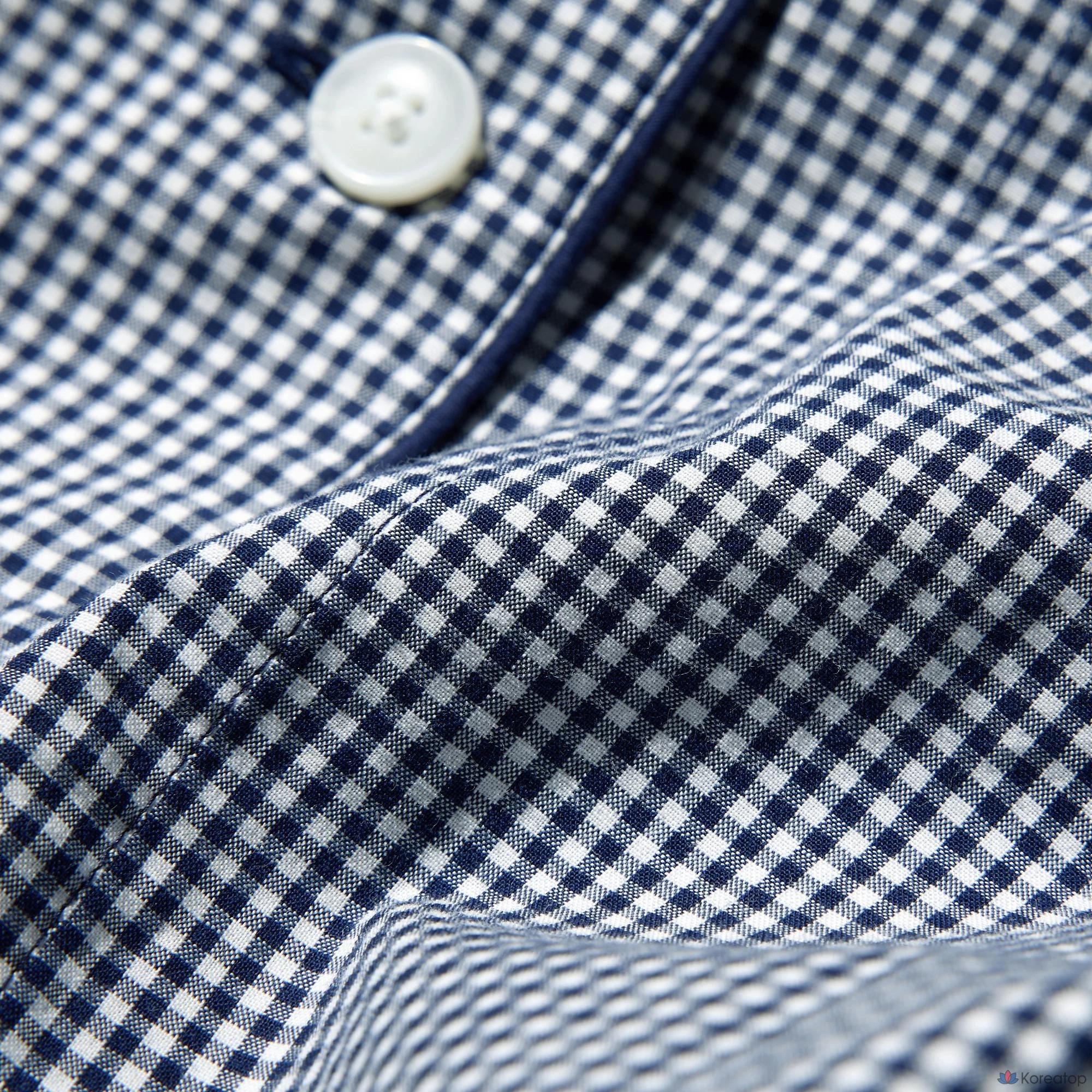Пижама Uniqlo Cotton Pajama, Gingham Check