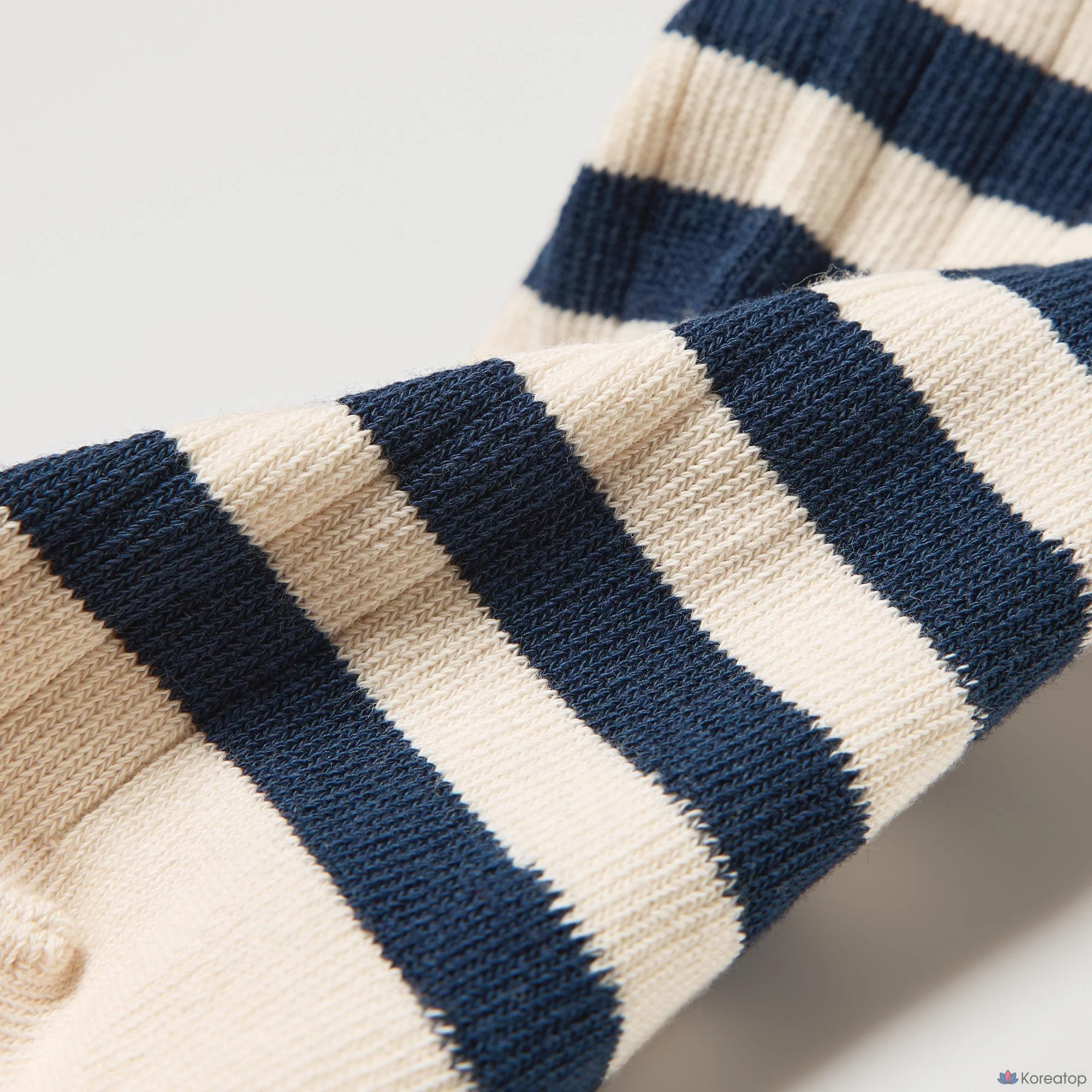 Носки Uniqlo Half Socks, в полоску