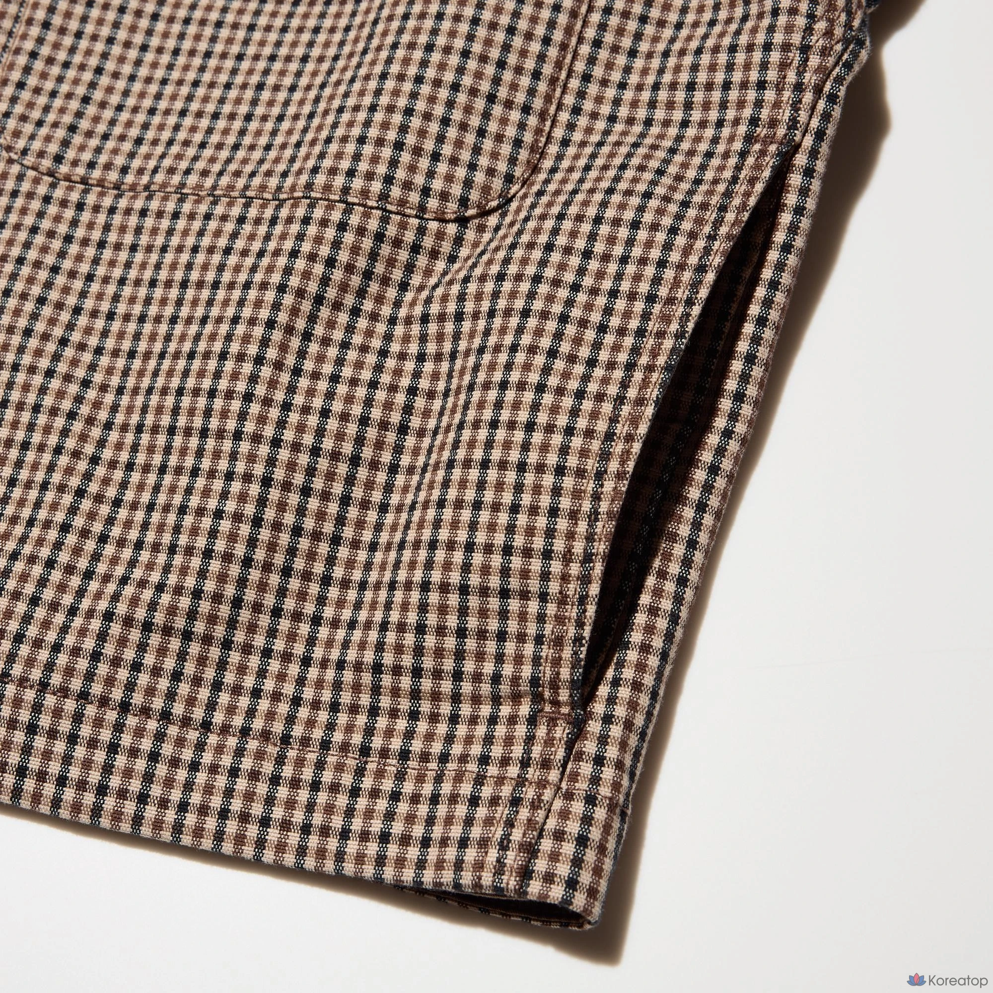 Куртка на молнии Uniqlo Zip-Up Short Jacket, узорчатая