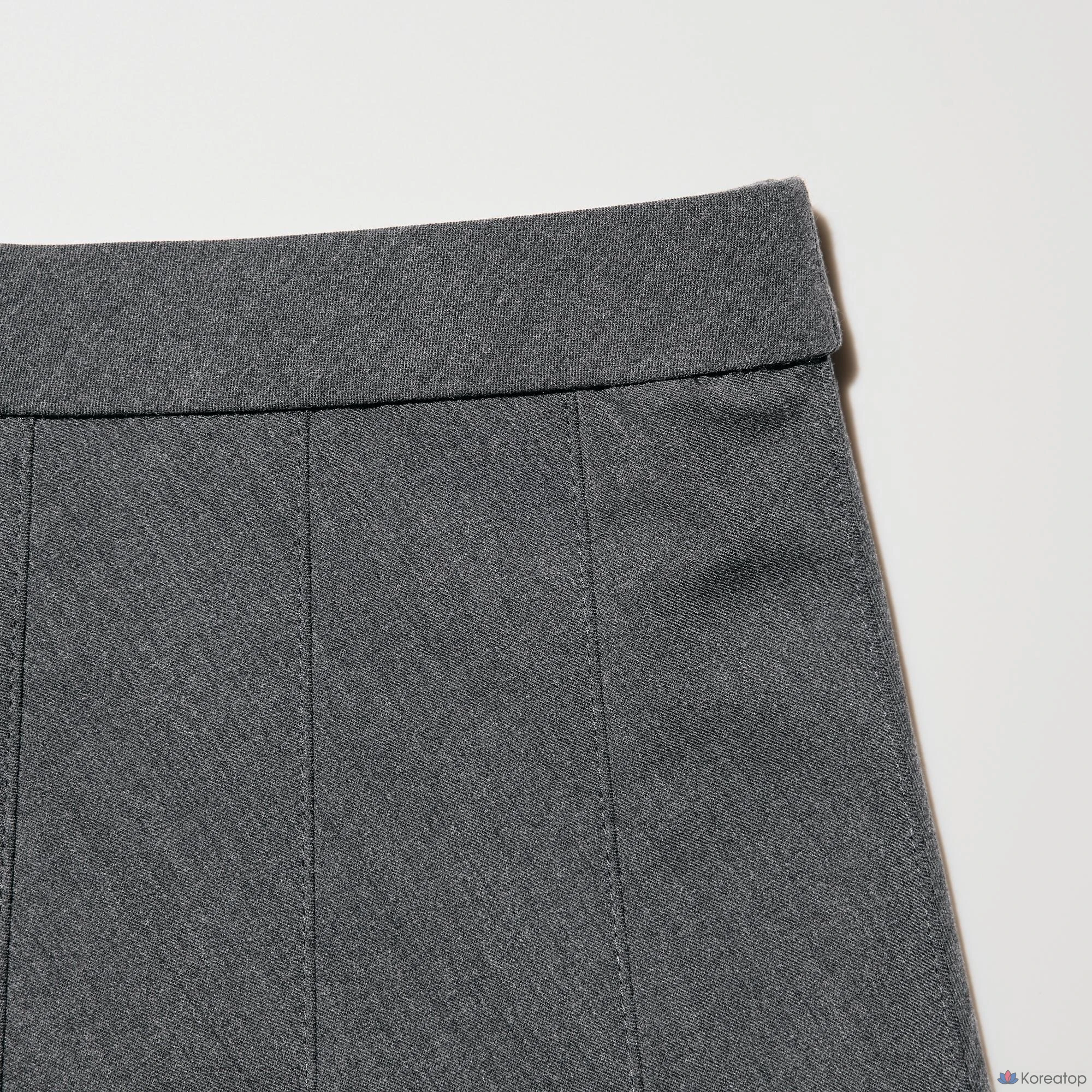 Юбка-миди Uniqlo Wide Pleated Midi Skirt, короткая длина 67-71 см