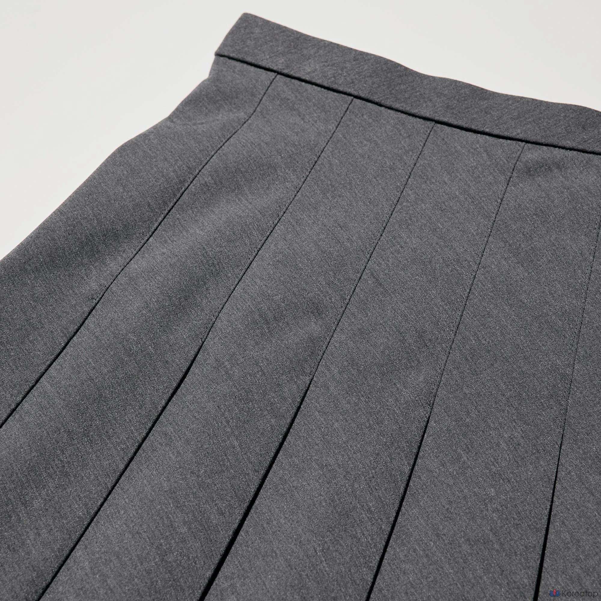 Юбка-миди Uniqlo Wide Pleated Midi Skirt, короткая длина 67-71 см