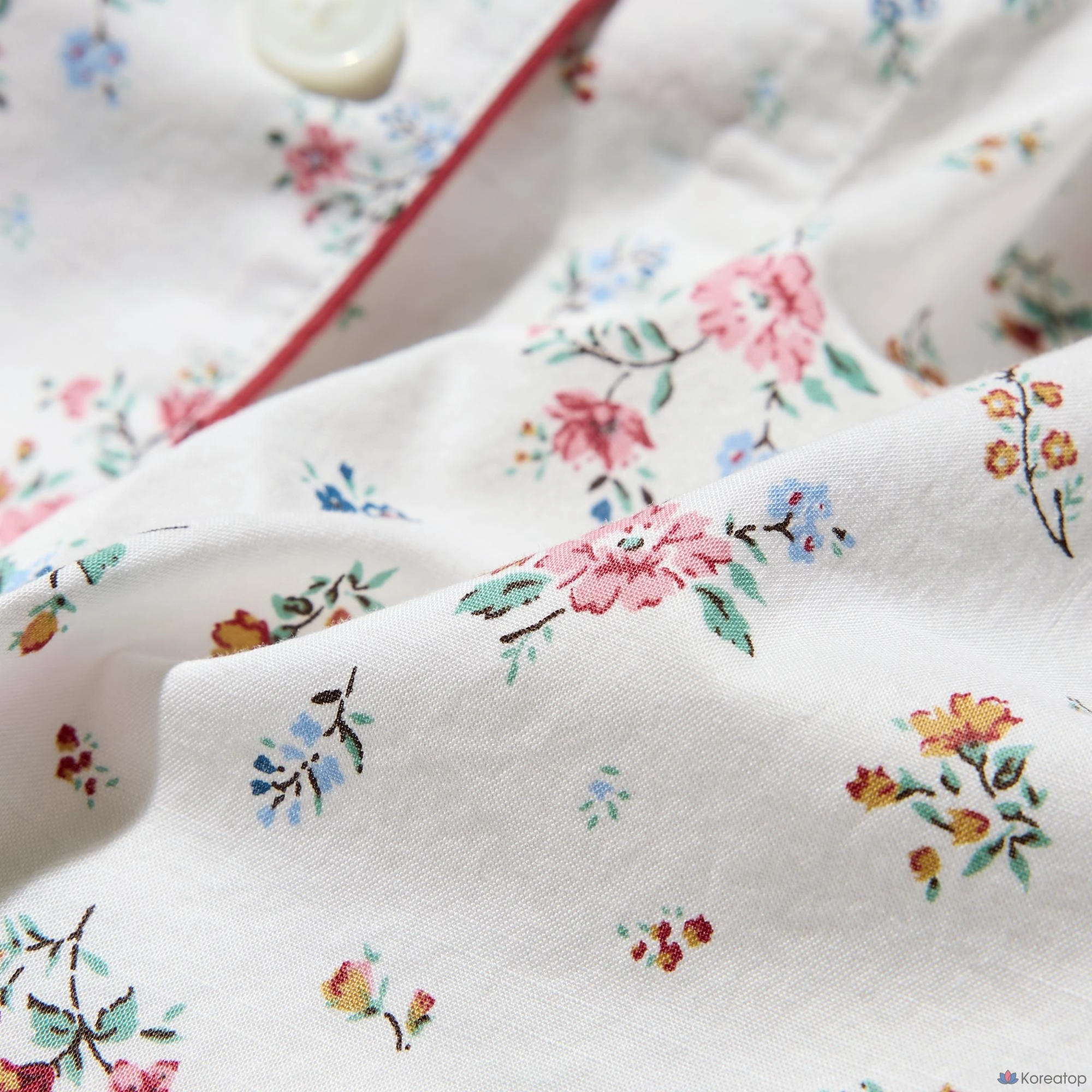 Пижама Uniqlo Cotton Pajama (Flower), цветочный принт
