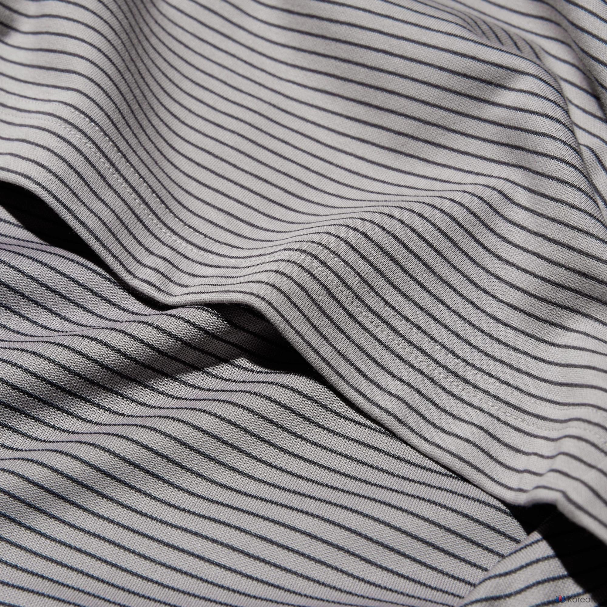 Футболка Uniqlo AIRism Cotton Oversized Stripe T-Shirt