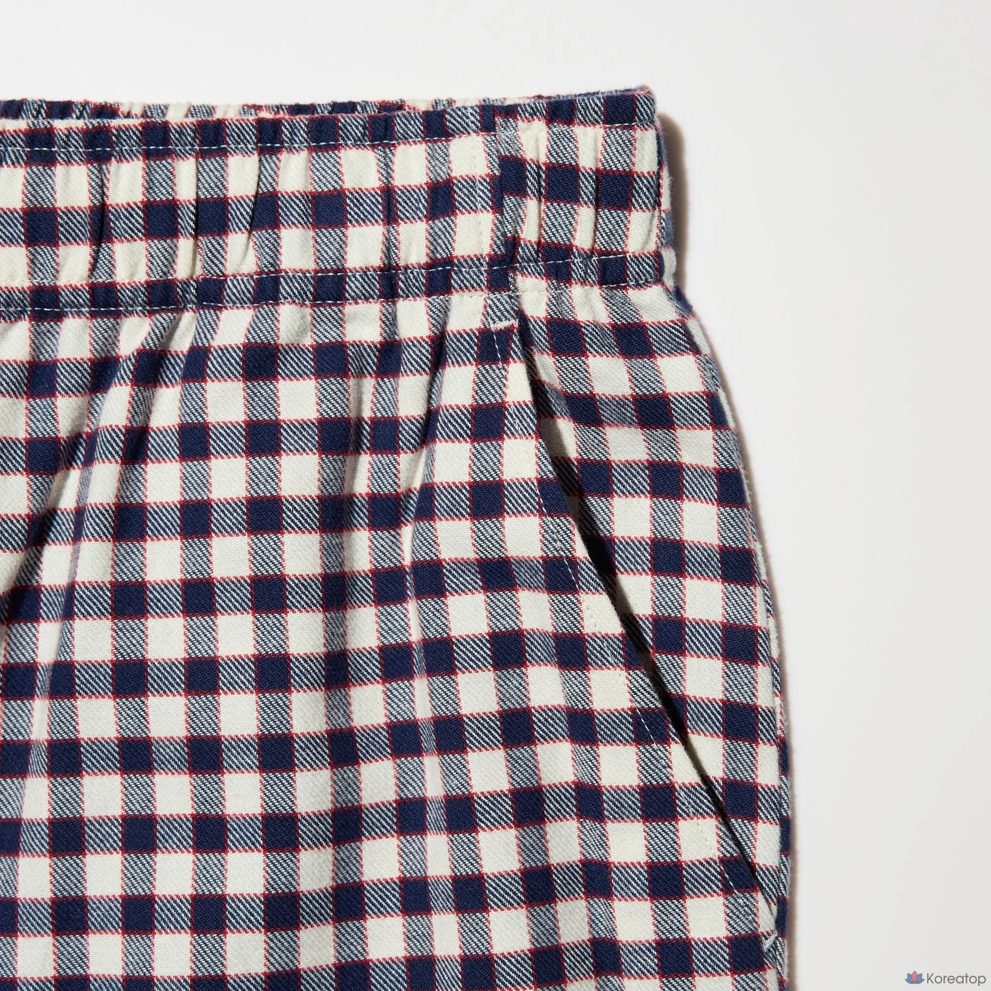 Брюки Uniqlo Flannel Easy Pants, в клетку