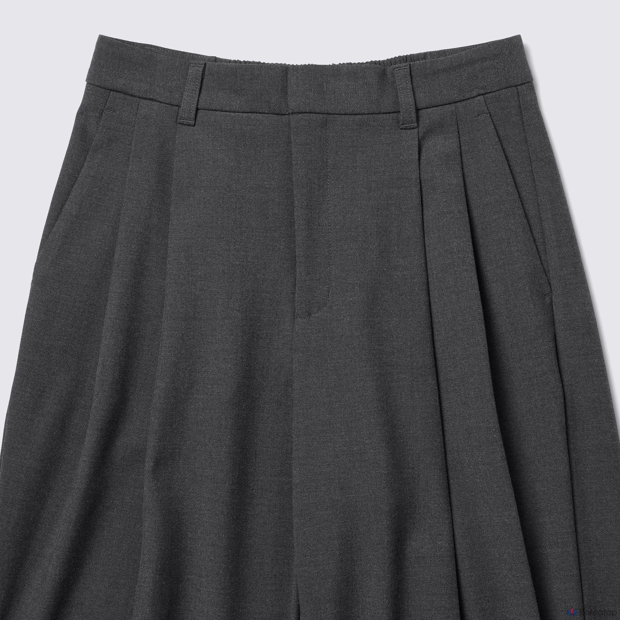 Брюки Uniqlo Tuck Wide Pants