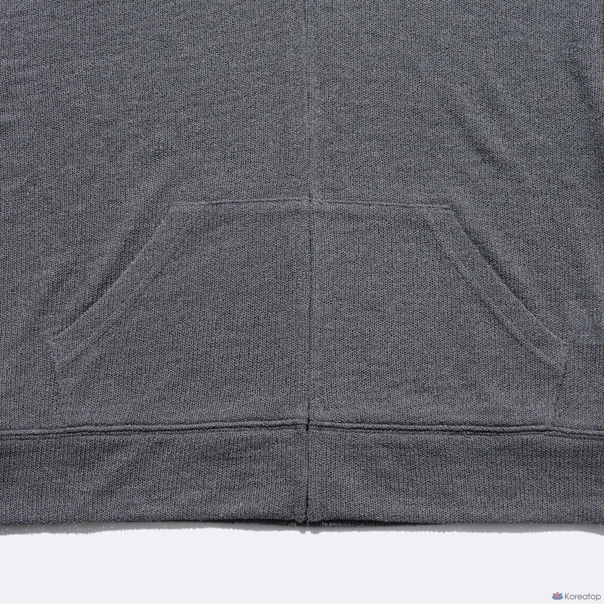 Худи на молнии Uniqlo Loop Yarn Full-Zip Hoodie