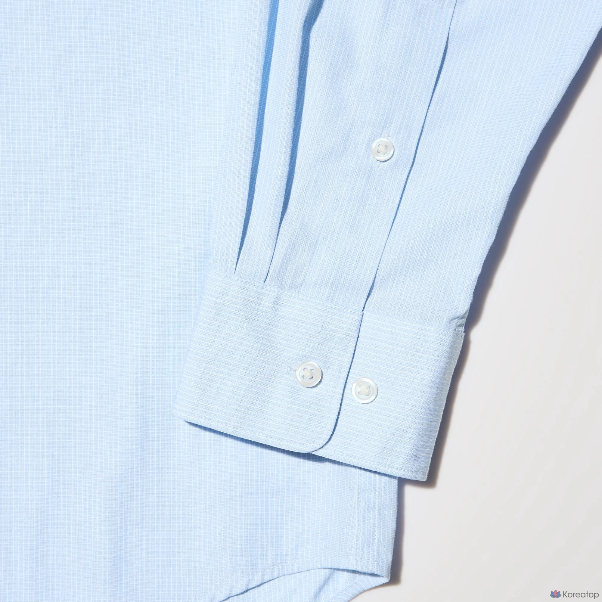 Рубашка Uniqlo Broadcloth Shirt (Regular Collar) Stripe C