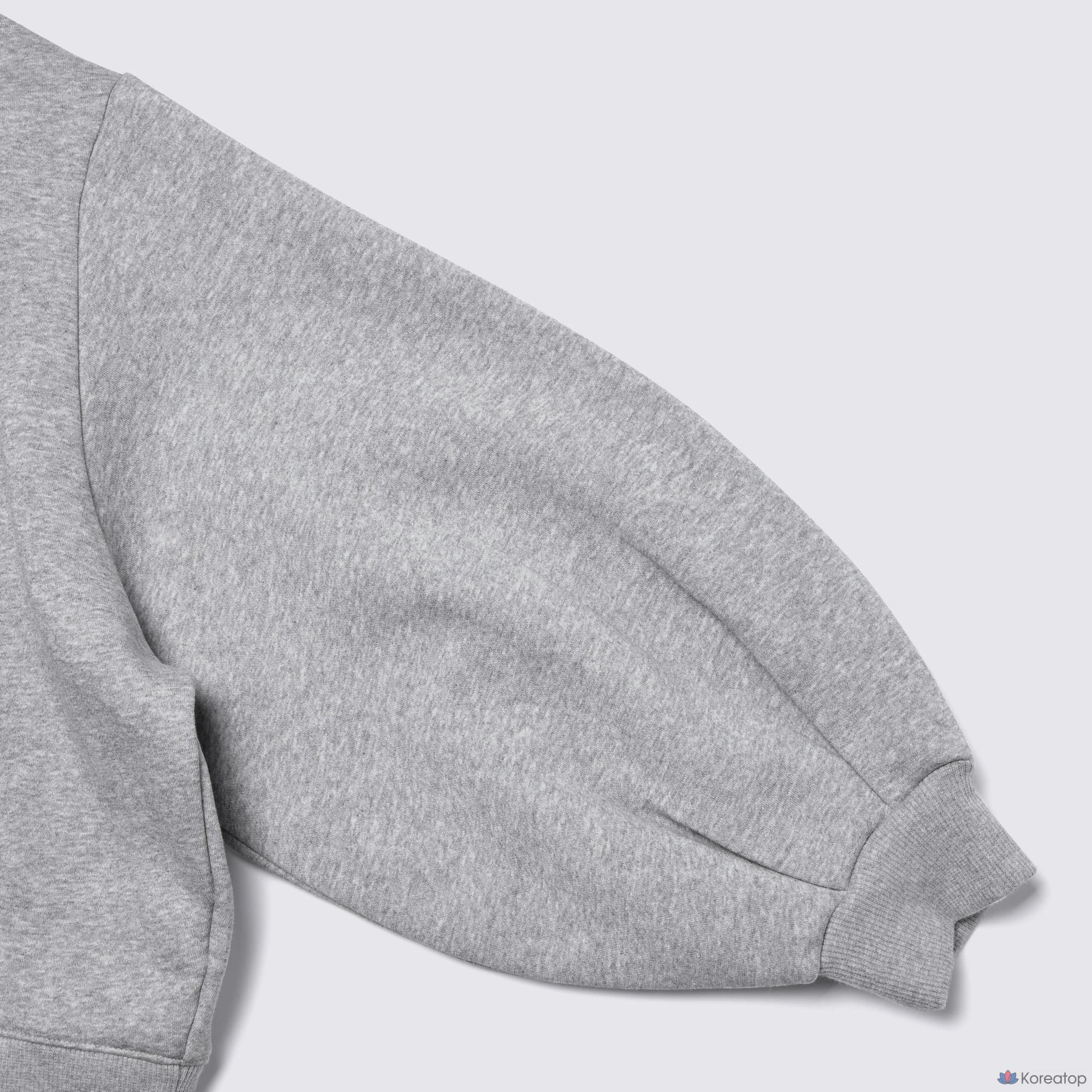 Худи на молнии Uniqlo Sweat Balloon Sleeve Full Zip Hoodie