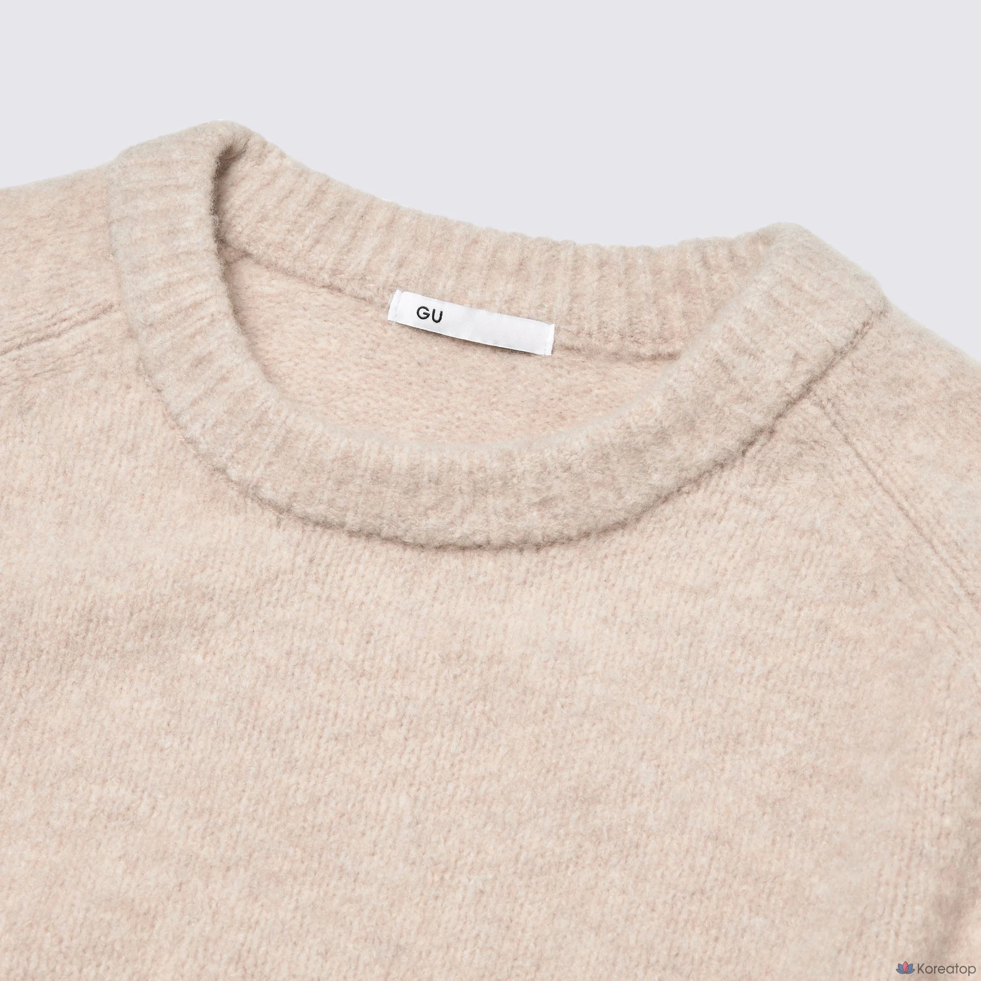 Свитер Uniqlo Puppy Touch Knit Crew Neck Sweater.