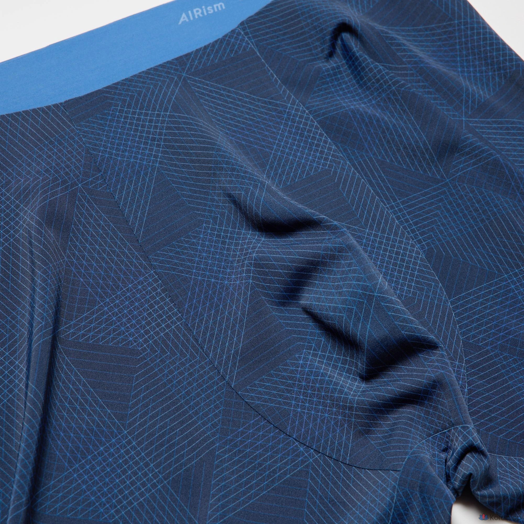 Трусы-боксеры мужские Uniqlo AIRism Seamless Boxer Briefs (Print) E